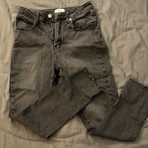 Forever 21 Gray Ankle Jeans